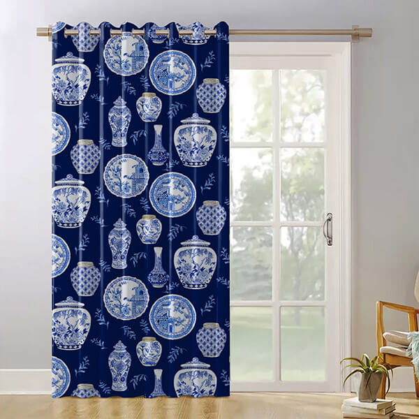 Buy Floral Ginger Jar Asian Vintage Decor Customized Photo Printed