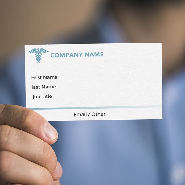 Doctor Design Customized Rectangle Visiting Card