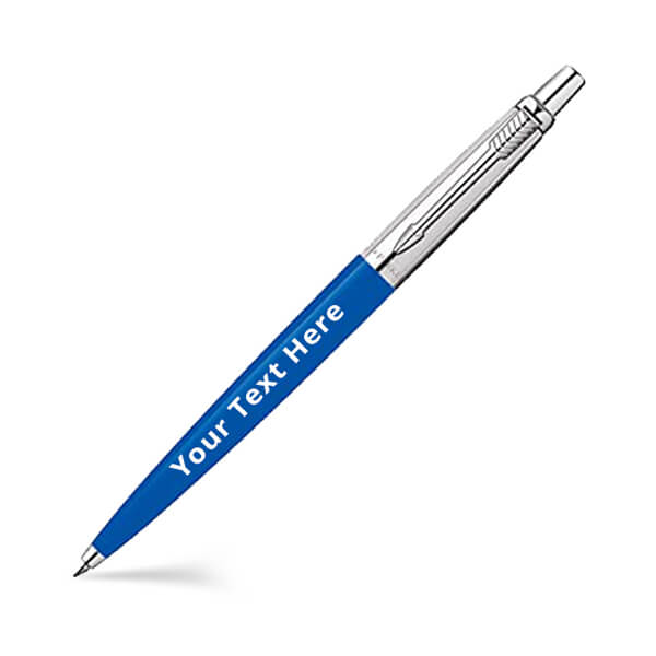 Blue Customized Parker Jotter Standard CT Ball Pen