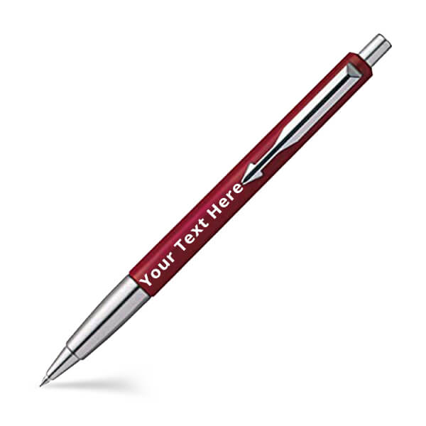 Red Customized Parker Vector Ball Pen