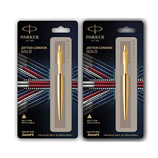 Parker jotter gold ball pen Clearance